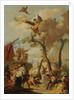 The Israelites gathering Manna by Anonymous