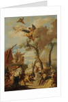 The Israelites gathering Manna by Anonymous
