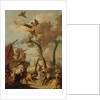 The Israelites gathering Manna by Anonymous