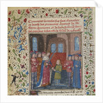 The Investiture of the Knight. From: Lancelot du Lac by Anonymous