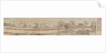 New Years Festival at the Pavilion of Pure Brightness. Detail: winter sports games by Anonymous