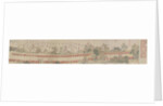 New Years Festival at the Pavilion of Pure Brightness. Detail: winter sports games by Anonymous