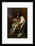 Portrait of Charles II of England, in the robes of the Order of the Garter by Anonymous
