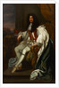 Portrait of Charles II of England, in the robes of the Order of the Garter by Anonymous