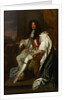 Portrait of Charles II of England, in the robes of the Order of the Garter by Anonymous