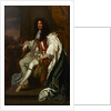 Portrait of Charles II of England, in the robes of the Order of the Garter by Anonymous