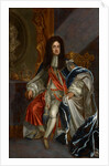 Portrait of Charles II of England, in the robes of the Order of the Garter by Anonymous