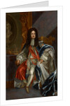Portrait of Charles II of England, in the robes of the Order of the Garter by Anonymous