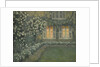 Le jardin blanc au crépuscule ( The white garden at dusk) by Anonymous
