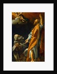 Virgin Mary appears to Saints James and Anthony Abbas by Anonymous