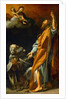 Virgin Mary appears to Saints James and Anthony Abbas by Anonymous