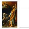 Virgin Mary appears to Saints James and Anthony Abbas by Anonymous