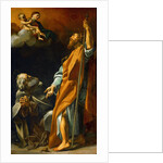 Virgin Mary appears to Saints James and Anthony Abbas by Anonymous