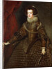Portrait of Elisabeth of France, Queen consort of Spain by Anonymous