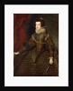 Portrait of Elisabeth of France, Queen consort of Spain by Anonymous