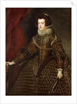 Portrait of Elisabeth of France, Queen consort of Spain by Anonymous