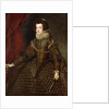 Portrait of Elisabeth of France, Queen consort of Spain by Anonymous
