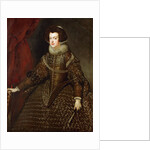 Portrait of Elisabeth of France, Queen consort of Spain by Anonymous
