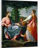 Christ and the Samaritan Woman by Anonymous