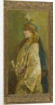 Portrait of Sarah Bernhardt as Roxanna in Adrienne Lecouvreur by Anonymous