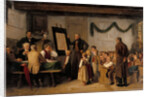 The school exam by Anonymous