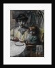 Portrait of the artists wife with daughter by Anonymous