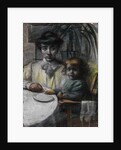 Portrait of the artists wife with daughter by Anonymous