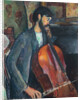 The Violoncello Player by Anonymous