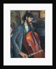 The Violoncello Player by Anonymous