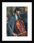The Violoncello Player by Anonymous