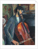 The Violoncello Player by Anonymous