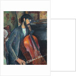 The Violoncello Player by Anonymous
