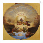 The transfer of the Holy House from Nazareth by angels by Anonymous