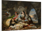 The Finding of Don Juan by Haidee by Anonymous