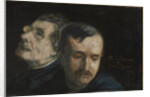 Double portrait of Paul Claudel and Élémir Bourges by Anonymous