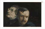 Double portrait of Paul Claudel and Élémir Bourges by Anonymous