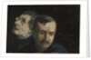 Double portrait of Paul Claudel and Élémir Bourges by Anonymous