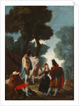 The Promenade in Andalusia by Anonymous