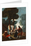 The Promenade in Andalusia by Anonymous