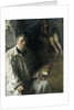 Self-portrait with Model by Anonymous
