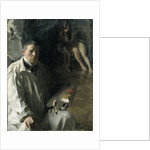 Self-portrait with Model by Anonymous
