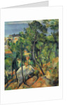 View of the Sea at LEstaque by Anonymous