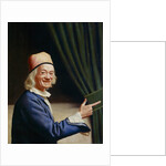 Self-Portrait Laughing by Anonymous