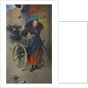 The Milkmaid from Salzburg Green market by Anonymous