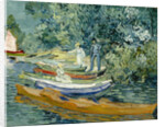Bank of the Oise at Auvers by Anonymous
