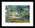 Bank of the Oise at Auvers by Anonymous