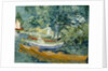 Bank of the Oise at Auvers by Anonymous