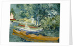 Bank of the Oise at Auvers by Anonymous