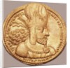 Gold Dinar with Bust of Shapur I the Great by Anonymous