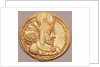 Gold Dinar with Bust of Shapur I the Great by Anonymous